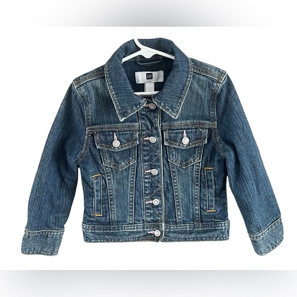 Hostess Pick ☄️ GAP Blue Denim Jean Jacket Classic Style - Picture 9 of 9